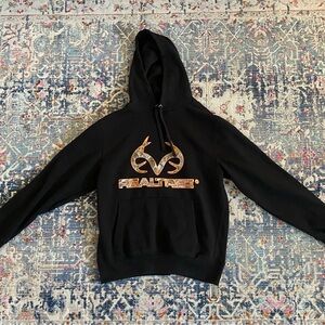 Realtree Black and Tan Men's Hoodie